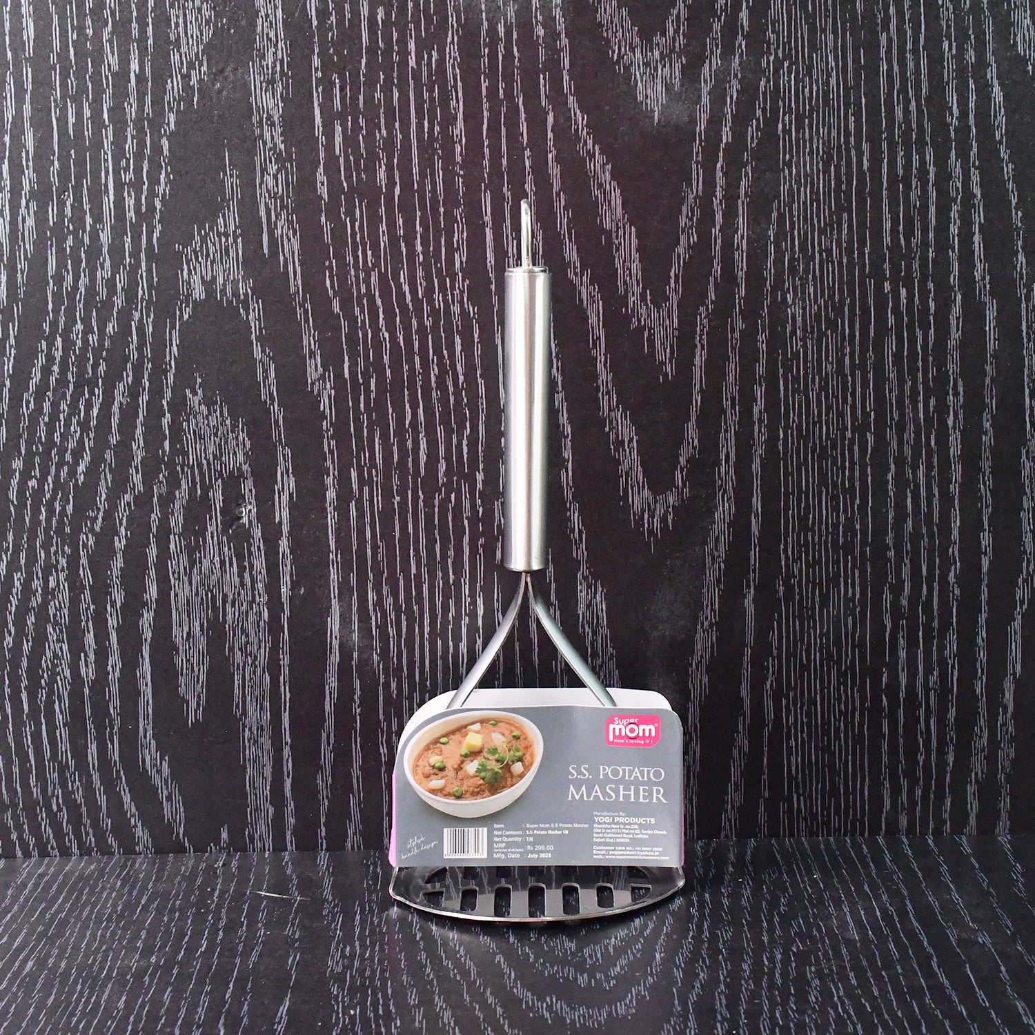 Supermom Stainless Steel Potato Masher with Stylish Handle (1 Pc) Supermom Stainless Steel Potato Masher with Stylish Handle (1 Pc)